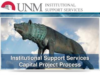 Institutional Support Services Capital Project Process
