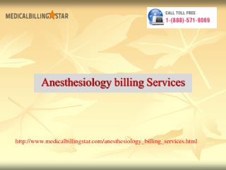 anesthesiology billng services