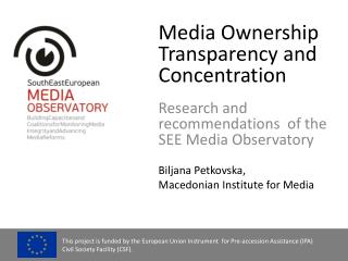 Media Ownership Transparency and Concentration