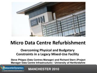 Micro Data Centre Refurbishment
