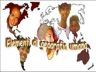 Elementi di geografia umana