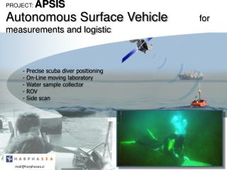 Autonomous Surface Vehicle for measurements and logistic