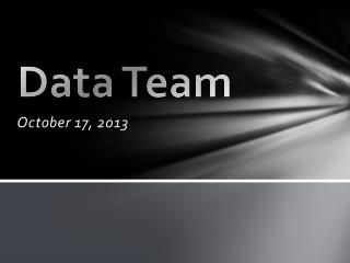 Data Team