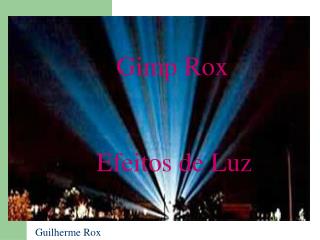 Gimp Rox! Efeitos de Luz