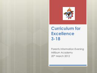 Curriculum for Excellence 3-18