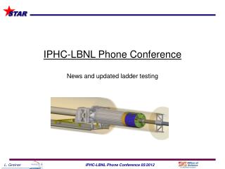 IPHC-LBNL Phone Conference News and updated ladder testing
