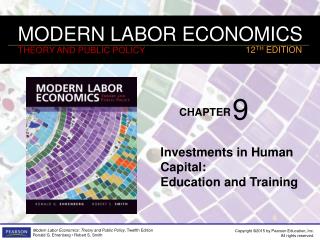 Investments in Human Capital: Education and Training