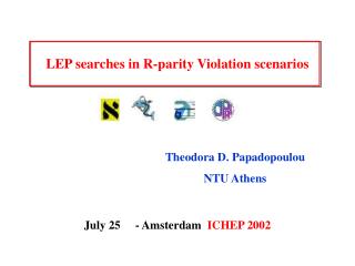 LEP searches in R-parity Violation scenarios