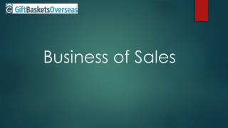Business of Sales