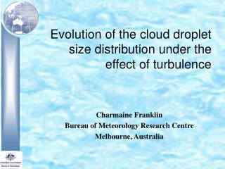 Evolution of the cloud droplet size distribution under the effect of turbulence