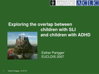 Exploring the overlap between 				children with SLI 				and children with ADHD