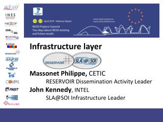 Infrastructure layer Massonet Philippe, CETIC 	RESERVOIR Dissemination Activity Leader