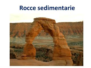 Rocce sedimentarie