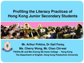 Profiling the Literacy Practices of Hong Kong Junior Secondary Students