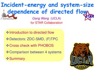 Incident-energy and system-size dependence of directed flow