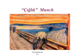 “Çığlık” Munch