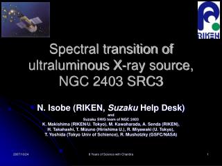 Spectral transition of ultraluminous X-ray source, NGC 2403 SRC3
