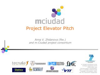Project Elevator Pitch