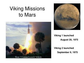 Viking Missions to Mars