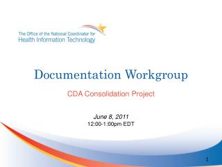 Documentation Workgroup