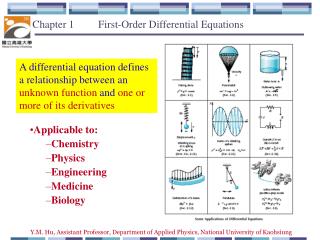 Chapter 1 First-Order Differential Equations