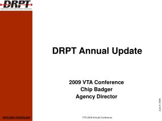 DRPT Annual Update