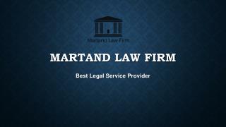 Martand law firm- A name to rely for Service Matters