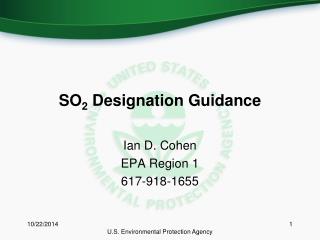 SO 2 Designation Guidance