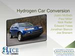 Hydrogen Car Conversion