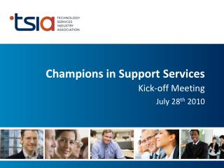 Champions in Support Services
