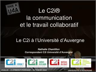 Le C2i à l’Université d’Auvergne