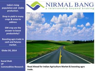Kunal Shah VP Commodities Research