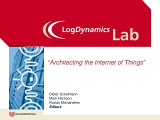 “Architecting the Internet of Things”