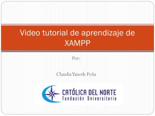 Video tutorial de aprendizaje de XAMPP
