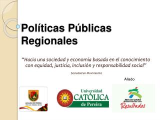 Políticas Públicas Regionales