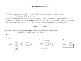 Key to Homework #2