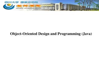 Object-Oriented Design and Programming (Java)