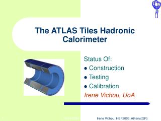 The ATLAS Tiles Hadronic Calorimeter