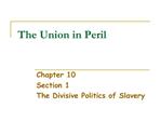 The Union in Peril
