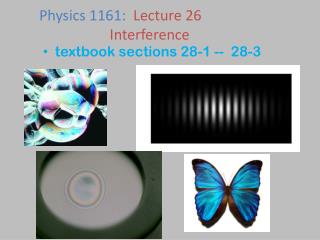 textbook sections 28-1 -- 28-3