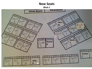 New Seats Block 1