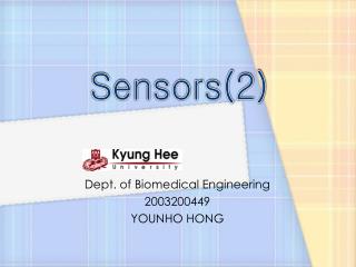 Sensors(2)