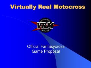 Virtually Real Motocross