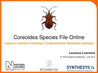 Coreoidea Species File Online