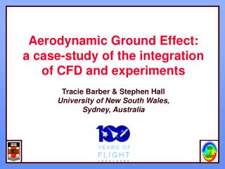 Aerodynamic Ground Effect: a case-study of the integration of CFD and experiments