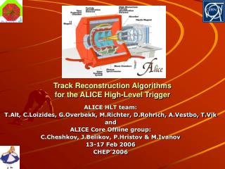 Track Reconstruction Algorithms for the ALICE High-Level Trigger