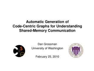 Automatic Generation of Code-Centric Graphs for Understanding Shared-Memory Communication