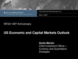 US Economic and Capital Markets Outlook