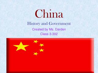 China History and Government