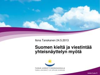 Suomen kieltä ja viestintää yhteisnäyttelyn myötä
